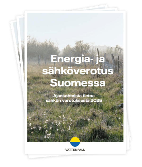 Energia- ja sähköverotus 2025