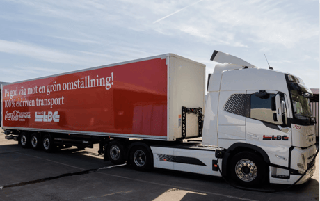 Coca-Cola i Sverige påbegynder eldrevne transporter