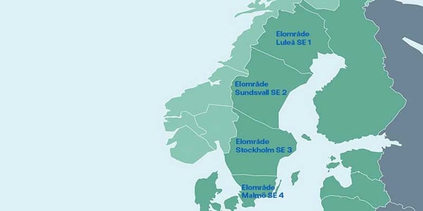 sveriges elområden