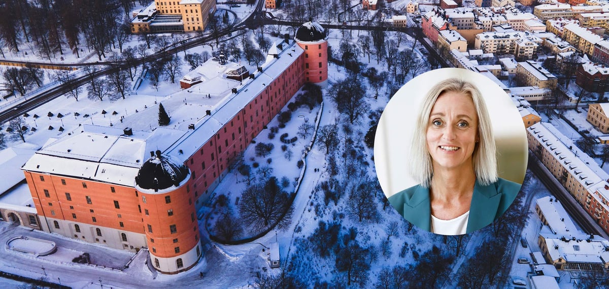 Uppsala slott med Magdalena Andersson, Vattenfall, infälld